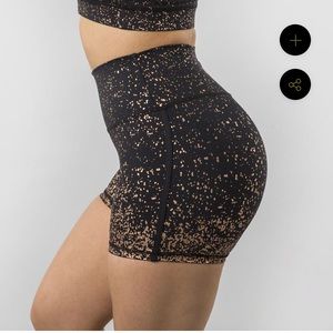 Buffbunny Rose Gold Shorts